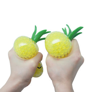 Jouet anti-stress en forme d'ananas, balle à presser en gelée, perles <span class=keywords><strong>Orbeez</strong></span> - Product Image 6