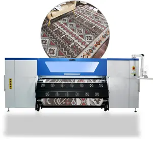 automatic take up system high-efficiency printing 8 ink heads continuously supply ink large size plotter de sublimation