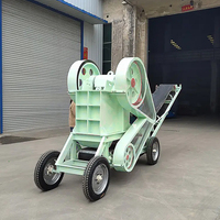 Broyeur de gravier portable de marque supérieure en Chine Machine de concassage de déchets de construction Machine de concassage de mâchoire de minerai d'or de roche avec écran
