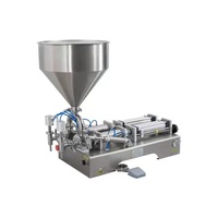 Machine de remplissage horizontale en acier inoxydable de qualité alimentaire avec agitateur pour dentifrice et pommades
