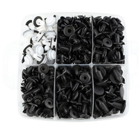 Kit de 1045 pièces d'accessoires mixtes pour réparation de pare-chocs de voiture : vis, rivets et clips de fixation