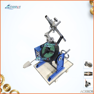 Voltage 220v Foot Pedal 90 Degree Tilting Rotating Welding Turntable Adjustable Torch Holder Loading 200kg Welding Positioners - Product Image 2