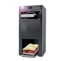 Machine à plier le linge vintage Foldimate de marque, capacité 15 kg, pour plier et repasser les vêtements
