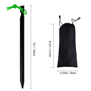 Nhà máy thép và nhôm Lều chốt cho cắm trại ngoài trời dây thép Vườn Cổ phần phụ kiện - Product Image 2