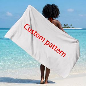 Custom <b>Beach</b> Wholesale Bulk 100% Pure Cotton Soft Absorbent Oversized Pool Towel - Product Image 1
