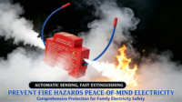 Dispositif de protection incendie thermique compact à fixation sur rail DIN pour armoires de commande