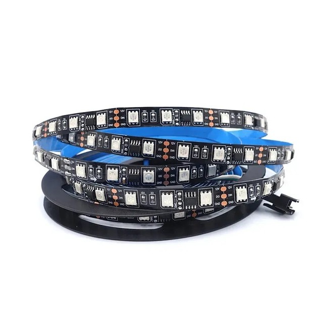 Custom IP65/IP67 Waterproof WS2811 Smd 5050 12V Led Strip Light RGB Smart Addressable Pixel Led Strip for Hotel/KTV/Bar