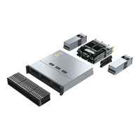 Stockage NAS tout flash Huawei OceanStor Dorado 2100 pour la mise partagée de fichiers des PME, le bureau à distance, la sauvegarde de données, NFS, CIFS, SMB, S3 Array
