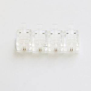 สายเคเบิลเน็ตเวิร์คที่ได้รับการรับรอง U L <span class=keywords><strong>AMP</strong></span> ขั้วต่อตัวผู้ <span class=keywords><strong>CAT6</strong></span> RJ45ปลั๊กยาง - Product Image 2