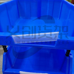 Cajas Organizadoras de Plástico Apilables para Banco de Trabajo Industrial, Contenedores de Almacenamiento para Almacén, Contenedores de Almacenamiento de Plástico para Estantes de Garaje - Product Image 4