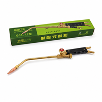 Torche de découpe oxyacétylène JINSHEN G01-12 avec corps en laiton et embout en cuivre, garantie 1 an pour la découpe de l'acier au carbone