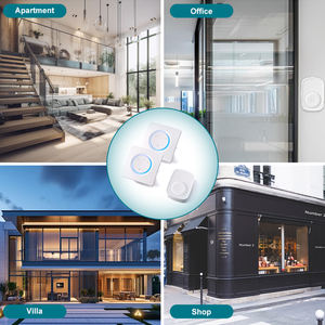 <span class=keywords><strong>Sonnette</strong></span> <span class=keywords><strong>sans</strong></span> <span class=keywords><strong>fil</strong></span> pour appartement de Village numérique intelligent <span class=keywords><strong>sans</strong></span> batterie AC 80V-260V étanche 200M RANGE EU UK US Plug DoorBell - Product Image 6