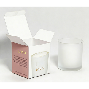 Wholesale Eco-Friendly <b>Recycled</b> Material Custom Design Handmade Reusable Biodegradable Rigid Candle Gift <b>Box</b> - Product Image 5