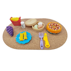 Kukesi liège vente en gros de napperons de Table à manger antidérapants naturels élégants dîners de famille napperons en liège - Product Image 4