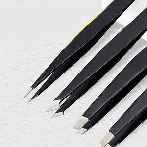 Juego de Pinzas para Cejas de la Mejor Calidad, Instrumentos de Belleza de Acero Inoxidable, Color Personalizado, Pinzas Cómodas para Depilar Cejas - Product Image 6