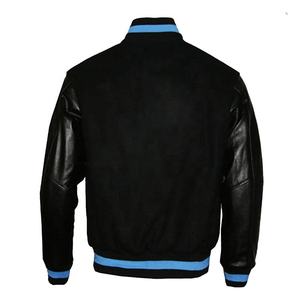 Chaquetas de Béisbol Cortavientos para Campus al por Mayor, Chaqueta Universitaria Personalizada con Bordado de Letras, Chaqueta Varsity Extra Grande para Hombre, Chaqueta de Invierno - Product Image 4