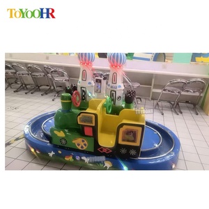 Máquina de columpio eléctrica para niños que funciona con monedas, <span class=keywords><strong>tren</strong></span> de pista, <span class=keywords><strong>tren</strong></span> interurbano, máquina de juego de ferrocarril de atracciones - Product Image 5