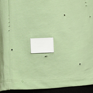 Camiseta Vintage para Hombre, 100% Algodón, Lavada, Desgastada, Estilo Casual Urbano, Manga Corta - Product Image 3