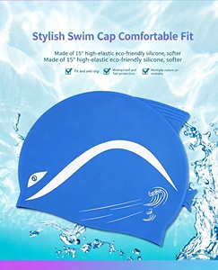 Bonnet de bain en silicone pour enfant JW-1281, motif dauphin, imperméable, protection des cheveux, pour étudiants, vente directe d'usine - Product Image 3