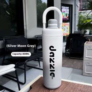 Thermos de voyage en acier inoxydable 316 de grande taille 800 ml, tasse à café isolée portable pour étudiantes, tube d'aspiration sous vide - Product Image 6