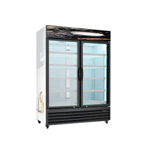 Dairy Products Chiller Air Cooling Fridge Commercial Refrigerator