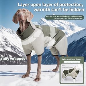 2025 nouveau gros <span class=keywords><strong>chien</strong></span> manteau Pet hiver vestes personnalisé <span class=keywords><strong>Boxer</strong></span> <span class=keywords><strong>chien</strong></span> vêtements tailles réglables animaux veste vendeurs - Product Image 4