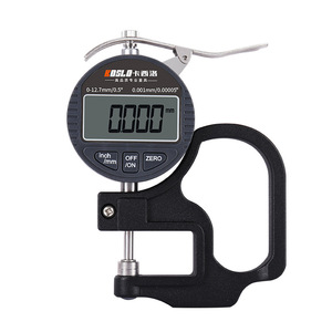 Koslo Digital Micrometer 0-12.7Mm 0.001Mm Resolution For Leather Film Sheet Measurement - Product Image 1