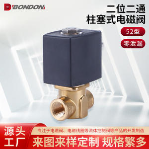 วาล์วโซลินอยด์ขนาดเล็กสแตนเลส BONDON แบบ 2 ตำแหน่ง 2 ทาง ควบคุมโดยตรง สำหรับสื่อของเหลวอุณหภูมิสูง - Product Image 2