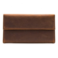 Étui à tabac vintage en cuir véritable Boshiho, sac de rangement de haute qualité