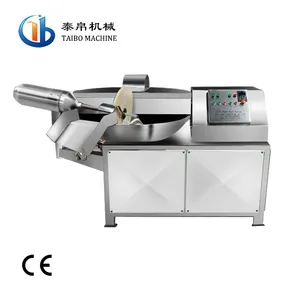 Industrial High Quality Meat Sausage Processing Machine Beef Pork Fish Chicken Meat Bowl Cutter for Factory