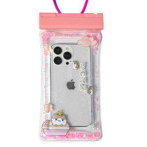 Cartoon Phone Waterproof Bag Touchscreen Sealed With Lanyard For Swimming Rafting Hot Spring Outdoor Use - Product Image 5