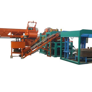 Machine à fabriquer des blocs creux et pleins hydrauliques entièrement automatiques QT4-<span class=keywords><strong>15</strong></span> avec machine à fabriquer des briques en béton autobloquantes - Product Image 1