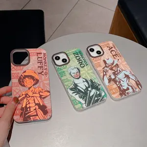 Custodie per telefoni con personaggi Anime per iPhone 14 plus 13 12 11 pro max IMD cellulare Protector