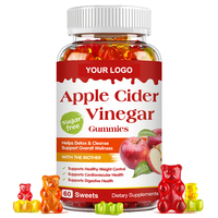 Gummies au vinaigre de cidre de pomme végétaliennes pour la détox cétogène et le soutien digestif, favorisant un ventre plat – Produits amincissants à marque privée, très demandés