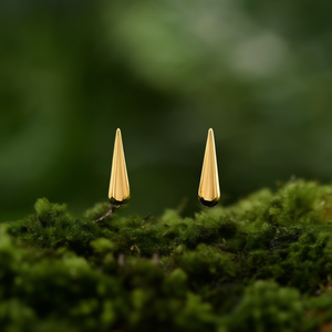 Pendientes de Moda con Cristales, Acero Inoxidable 316L, Baño de Oro PVD, Resistentes y Sostenibles - Product Image 3