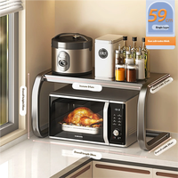 Égouttoir à vaisselle double niveau en acier au carbone avec design étanche pour cuisine, support multifonctionnel pour comptoir domestique