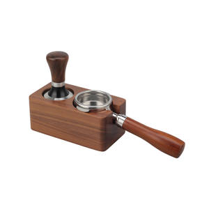 ที่กดกาแฟเอสเพรสโซ, ที่กดกาแฟแบบมือถือพร้อมฐานสแตนเลสและด้ามไม้ - Product Image 6