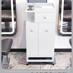 NEW Movable Hair Beauty Salon <b>Trolley</b> Cart Hairdressing <b>Tools</b> Instrument Beauty Storage Cart - Product Image 2