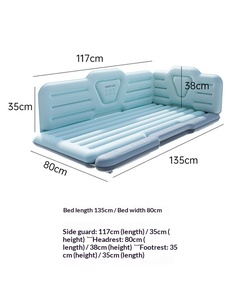 Cama Inflable Portátil para Auto, Colchón Universal para Asiento Trasero, Espuma Viscoelástica Flocada, PVC Ecológico, Cojín de Aire Automático Plegable - Product Image 4
