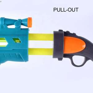 批发夏季户外泳池沙滩喷雾游戏玩玩具塑料双管水枪 - Product Image 2