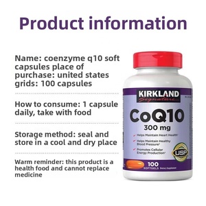 Integratore CoQ10 300MG, 100 Softgel per la Salute del Cuore e la Produzione di Energia, Coenzima Q10 Potenziata - Product Image 4