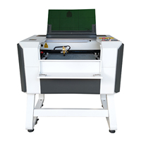 Machine de gravure laser CO2 4060 M2/M3/Lightburn avec contrôle intelligent de l'air / Machine de gravure et de découpe laser sur bois, papier/MDF/acrylique