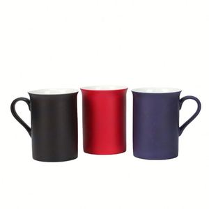 Tasse à café/eau en céramique 11 oz, moderne, personnalisable avec logo, écologique, compatible lave-vaisselle et micro-ondes, sublimation couleur changeante, pour boissons chaudes/froides - Product Image 1