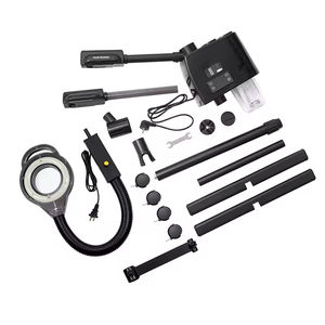 เครื่องบำรุงผิวหน้า 3-in-1 สีดำ พร้อมไฟ LED และสเปรย์ร้อน-เย็น - Product Image 2