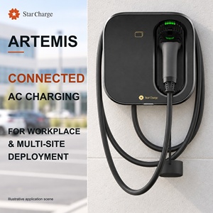 เครื่องชาร์จรถยนต์ไฟฟ้า StarCharge Artemis 22kW OCPP 1.6J RFID Type 2 แบบติดผนัง สำหรับโรงแรม ห้างสรรพสินค้า และสถานีชาร์จเชิงพาณิชย์ - Product Image 1