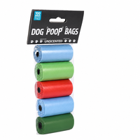 Sacs à déjections canines en gros en stock usine, sacs pour chiens très demandés, sacs à déjections canines en plastique de haute qualité