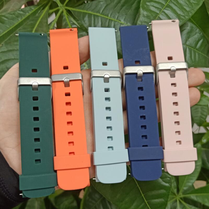 OEM размер 22 мм силиконовый ремешок для наручных часов для Sumsung Для Huawei Смарт Браслет Новый протектор для экрана сенсорного аксессуары ремешок для часов