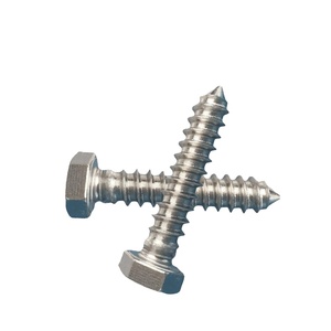 Vis autotaraudeuse à tête hexagonale en acier inoxydable d'usine chinoise Offre Spéciale DIN 7976 - Product Image 1
