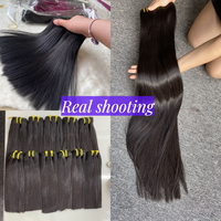 Royce Top Bone Extensions de cheveux raides Vierge Vietnamien Cuticule alignée Cheveux humains bruts 100% Extensions bruts non transformés