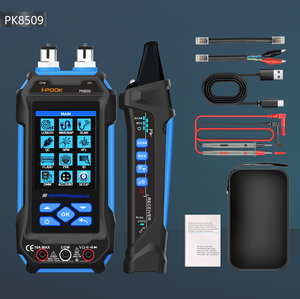 i-POOK PK8506 Digitaler Kabeltester mit PoE/VFL/OPM-Funktion & Längenmessung, Kabelverkabelungs-Test und <span class=keywords><strong>Multimeter</strong></span> - Product Image 6